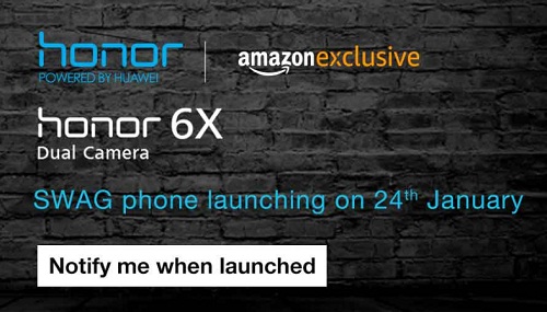 India Desire : Buy Honor 6X On Amazon 32GB At Rs 7999 & 64GB At Rs 9999 [Flat 4000 Off]